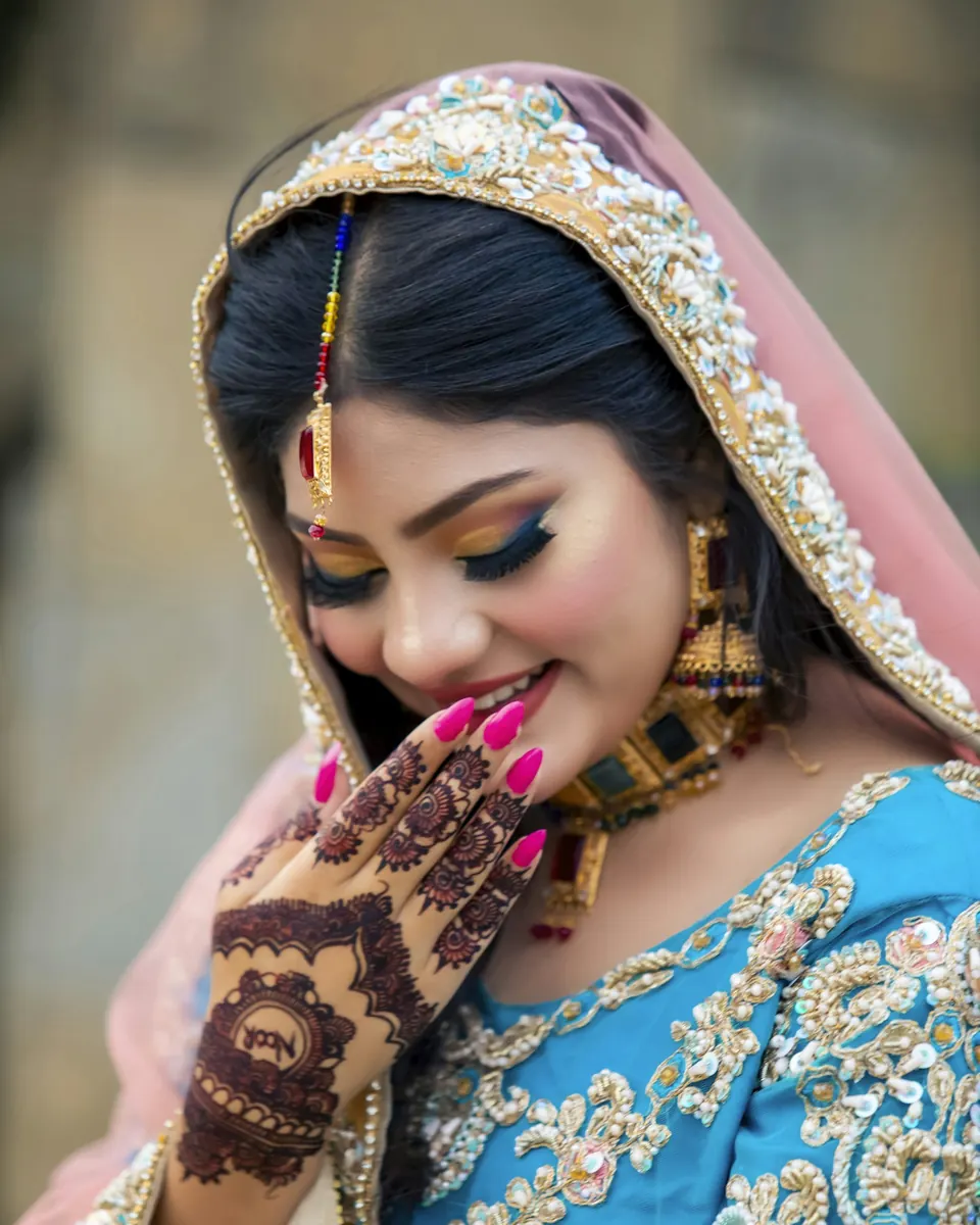 Mehndi look